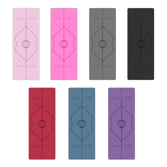 Multicolor Selection PU Yoga Mat | Natural Rubber | Eco-Friendly, Non-Slip | Customize order